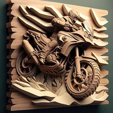 3D модель BMW F 800 GS (STL)